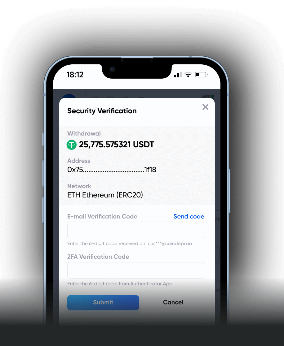 Withdrawal Confirmation & Security Hold
